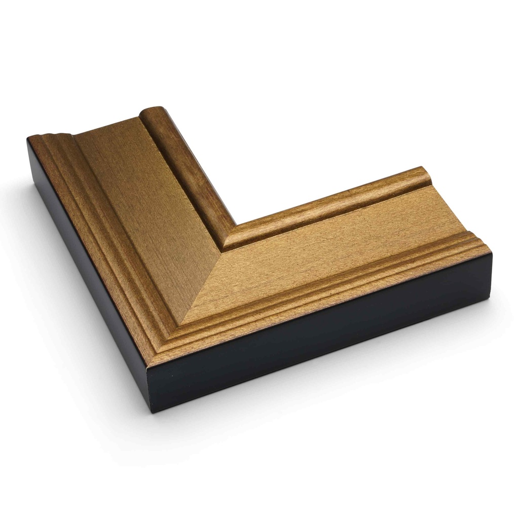 ~CLOSEOUT~ 2779 - 2-3/4" ANT. GOLD W/ BROWN SCRATCH