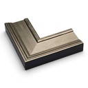 ~DISCONTINUED~ 2780 - 2-3/4"  ANT. SILVER W/ BROWN SCRATCH