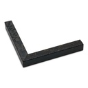 ~CLOSEOUT~ 2832 - 3/4"  ANT. BLACK TEXTURED