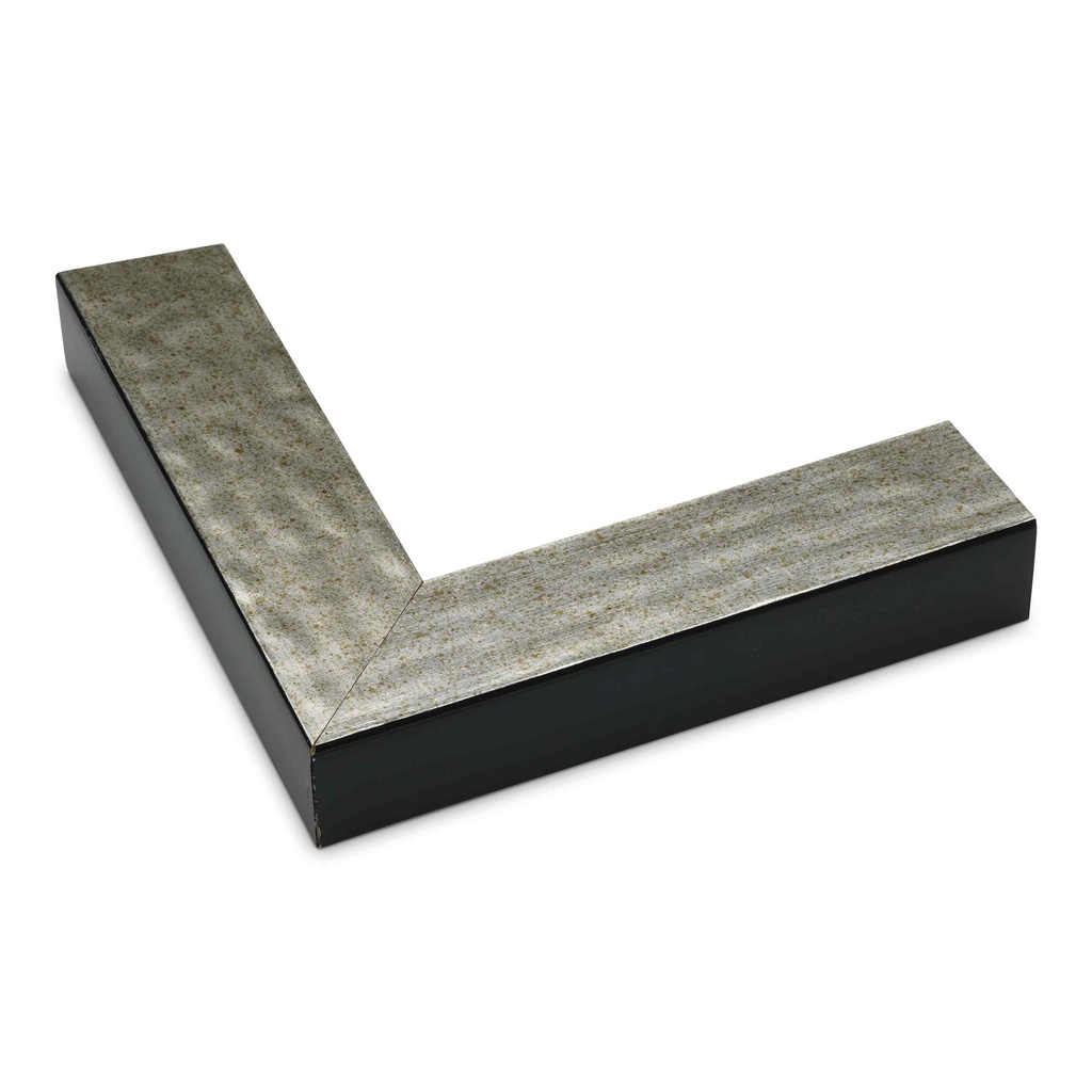 ~CLOSEOUT~ 2834 - 1-1/2"  SILVER TEXTURED