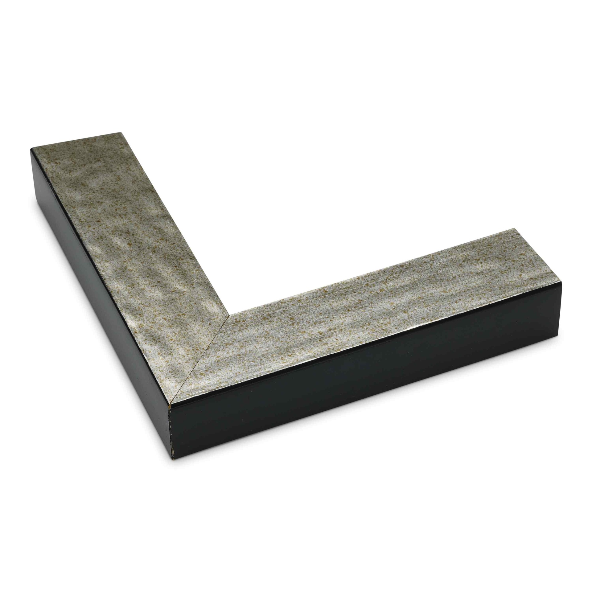 ~CLOSEOUT~ 2834 - 1-1/2"  SILVER TEXTURED