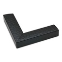 ~DISCONTINUED~ 2835 - 1-1/2"  ANT.BLACK SCALLOPED