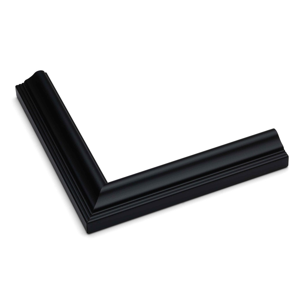 ~DISCONTINUED~ - 1618 - 1" SATIN BLACK