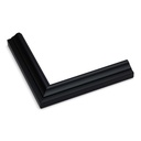 ~DISCONTINUED~ - 1618 - 1" SATIN BLACK