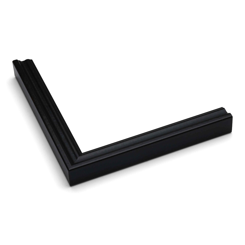 2901 - 3/4" BLACK TRADITIONAL
