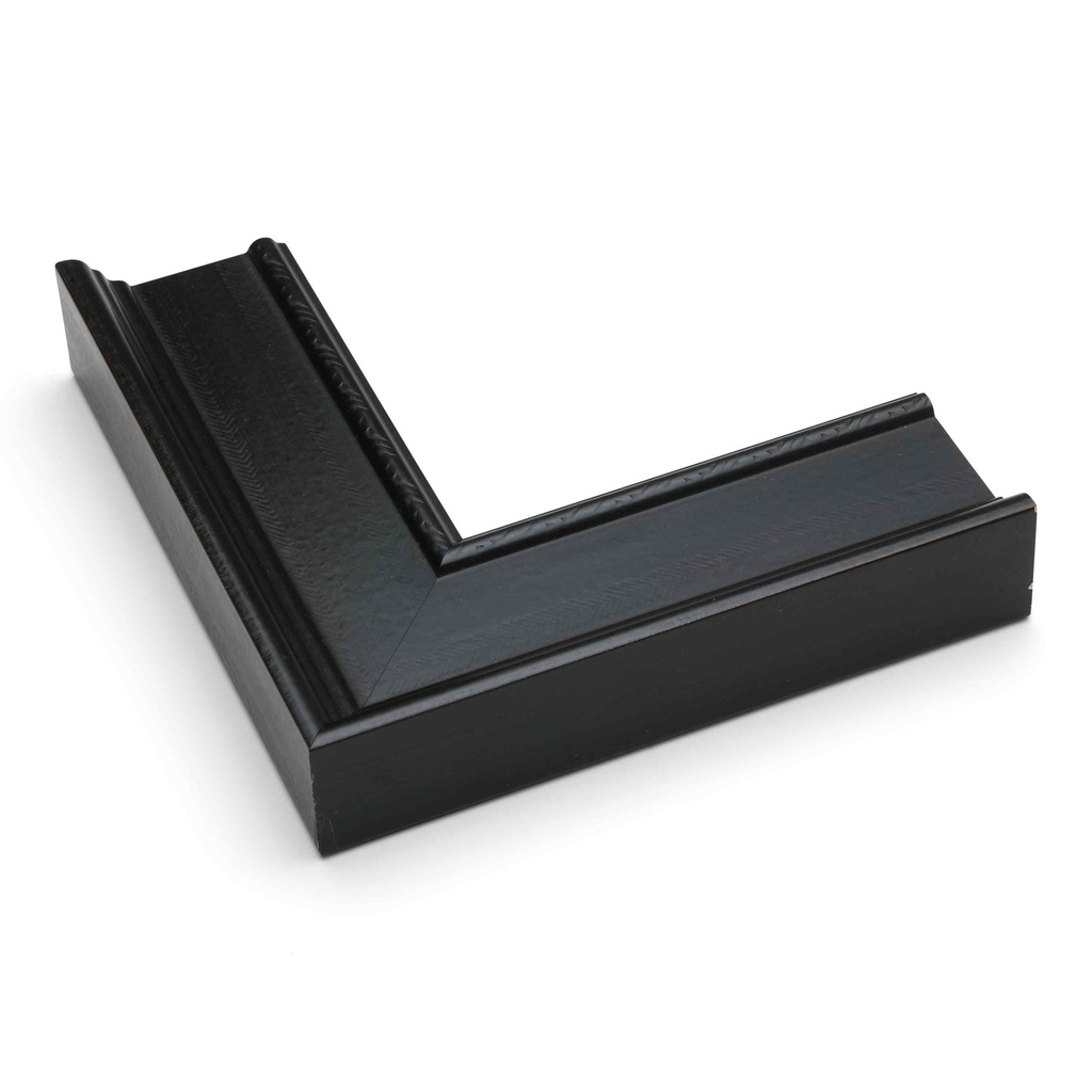 2906 - 2" BLACK TRADITIONAL