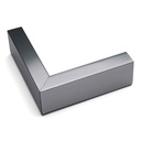 ~CLOSEOUT~ 2908 - 1" LT. SILVER METALLIC