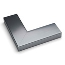2910 - 2"  LT.SILVER METALLIC