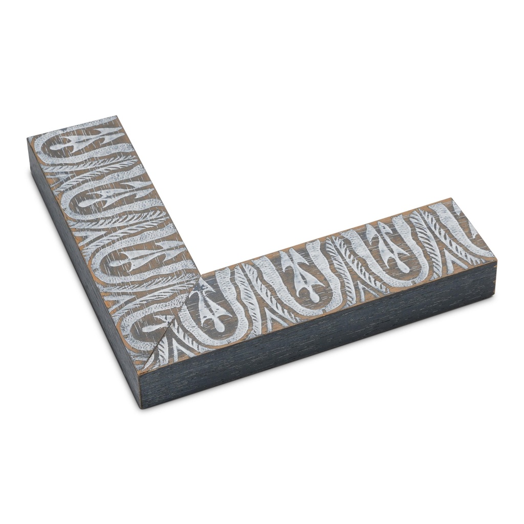 *CLOSEOUT* - 2947 - 1-5/8"  GREY EMBOSSED