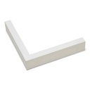 2982 - 1/2" WHITE SATIN
