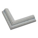 ~DISCONTINUED~ - 2550 - 1-1/2 WHITE W/ LT.BLUE PANEL