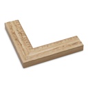 ~DISCONTINUED~ 2733 - 1-3/8"  AGED IVORY W/BEAD