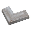 3015 - 2-1/2"  WHITE DISTRESSED