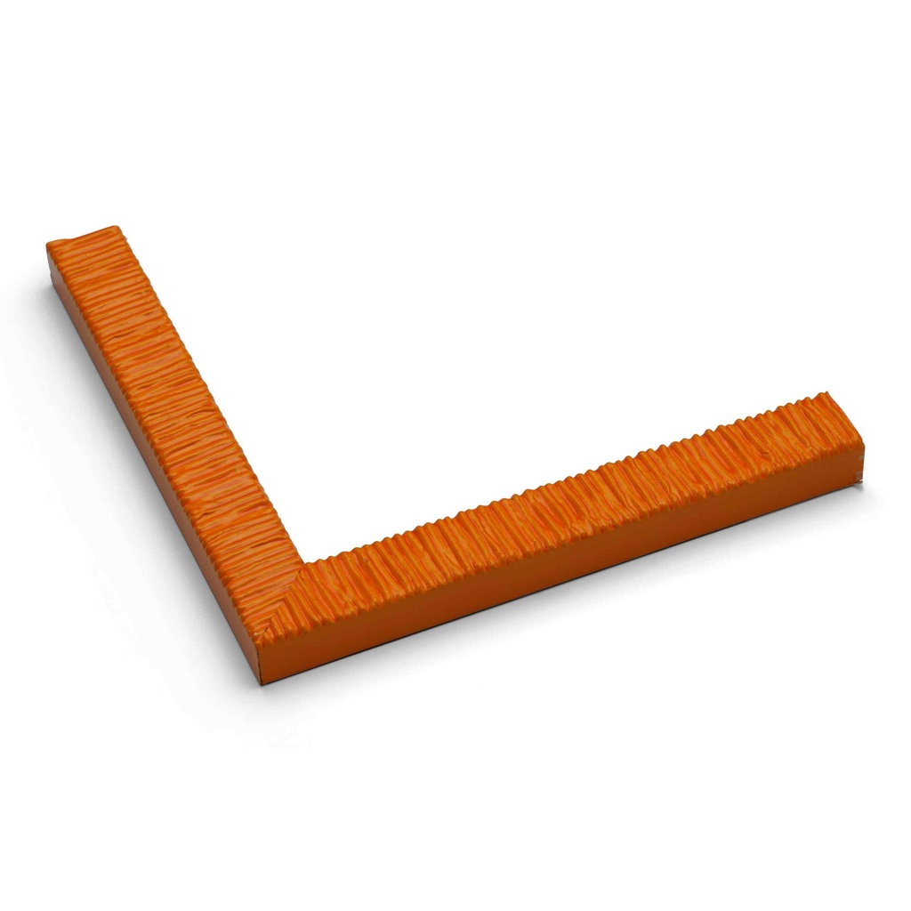 3022 - 3/4" LT.ORANGE TEXT.LACQUER