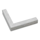 ~DISCONTINUED~ 3057 - 1" WHITE  MARBLE