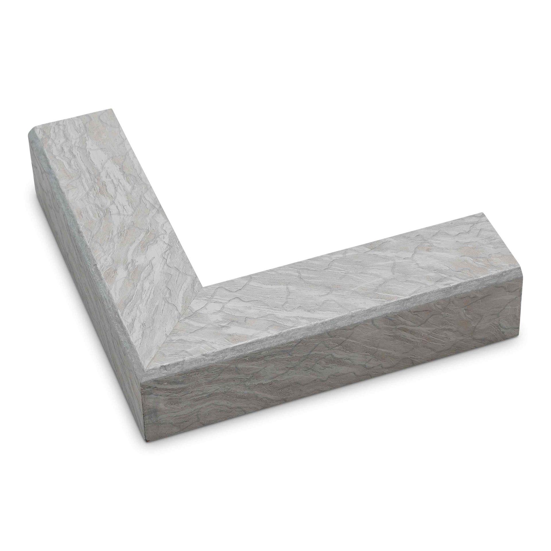 ~DISCONTINUED~ 3062 - 1-3/8" WHITE  MARBLE