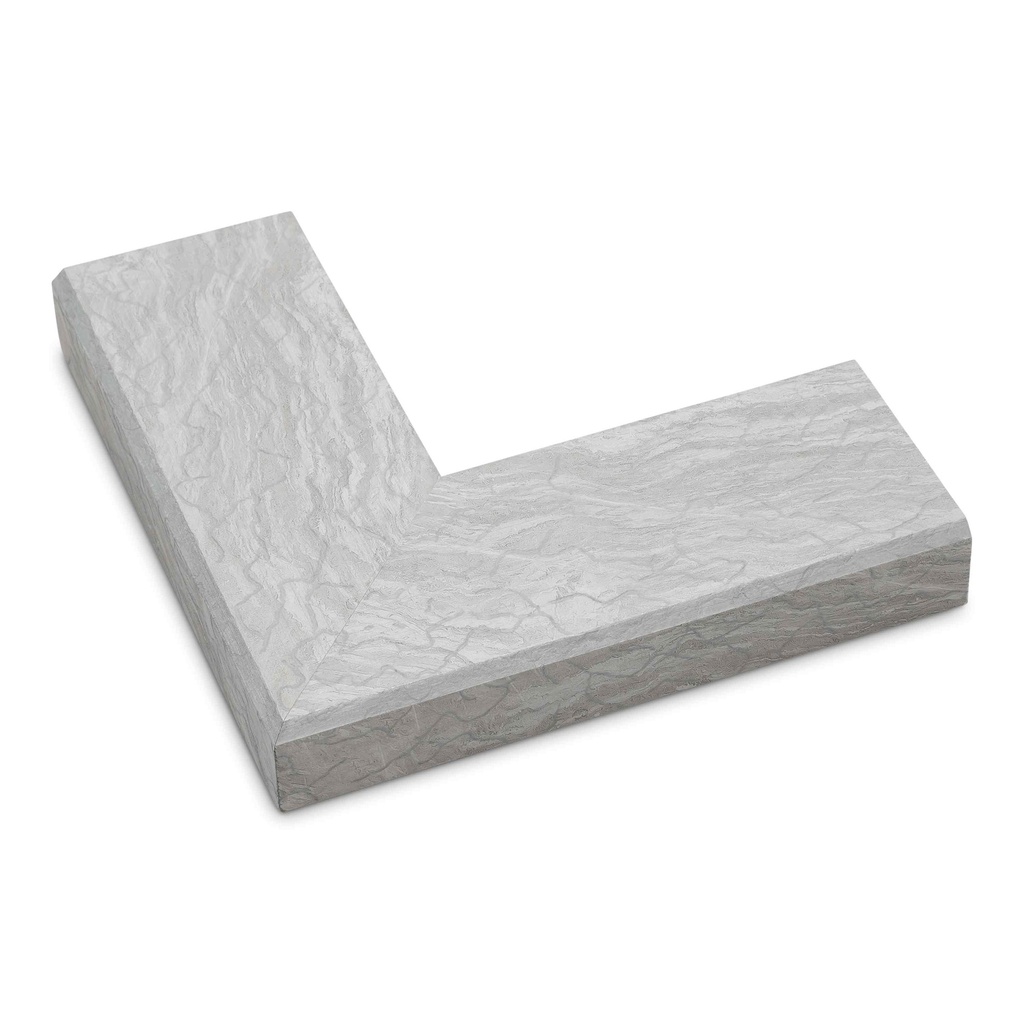 ~CLOSEOUT~ 3067 - 2-1/4" WHITE MARBLE