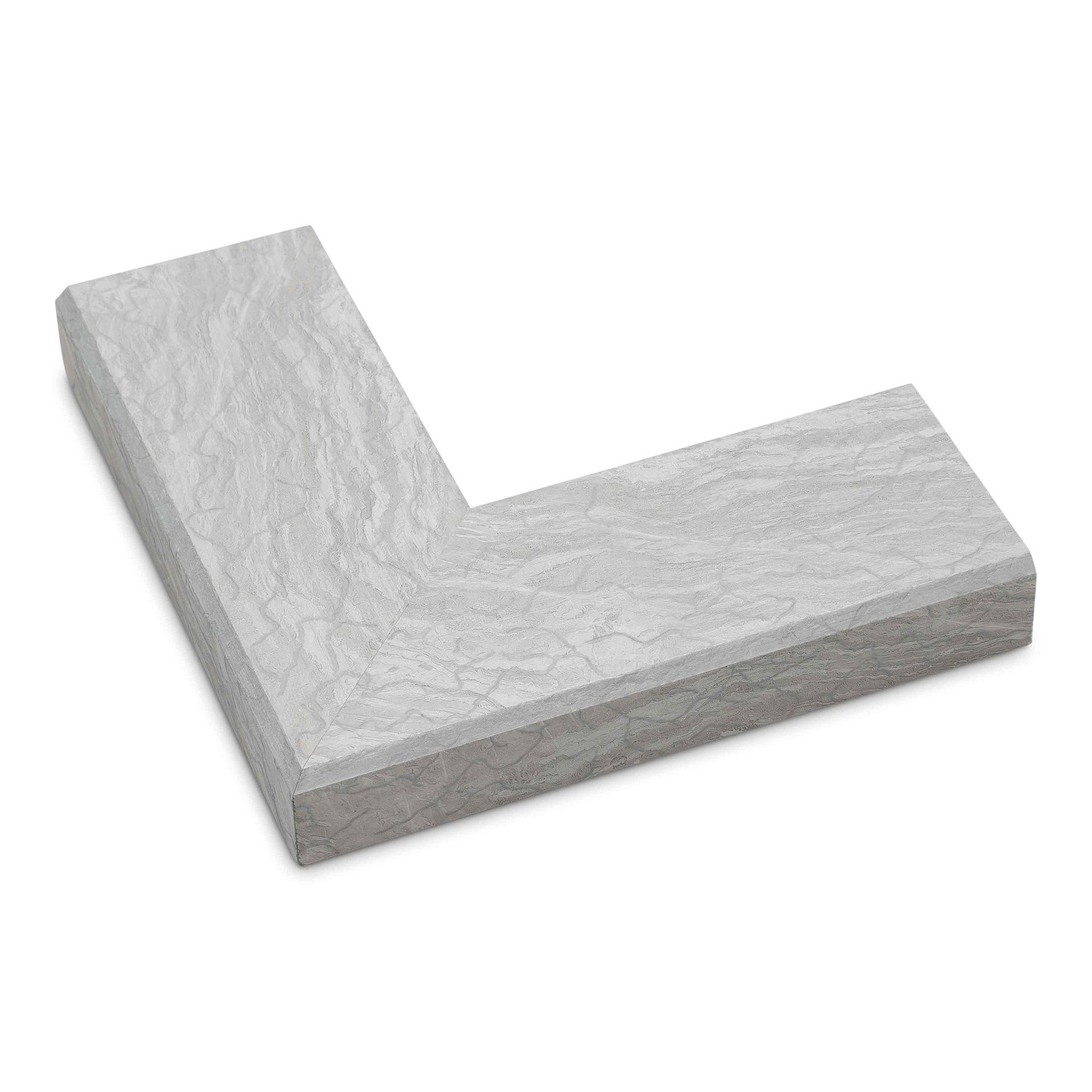 ~CLOSEOUT~ 3067 - 2-1/4" WHITE MARBLE