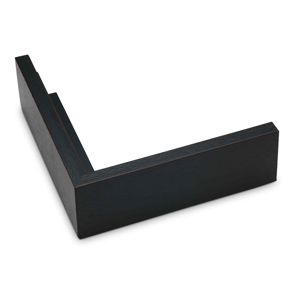 ~DISCONTINUED~ 3076 - 1-3/4" DEEP BLACK/WALNUT FLOATER