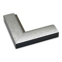3088 - 2" BRUSHED SILVER