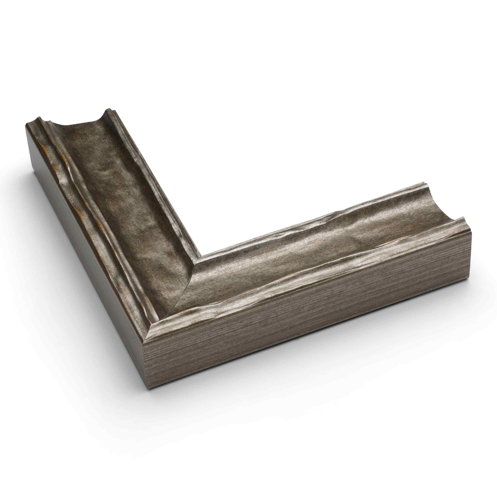 3092 - 1-3/4" SCULPTURED SILVER