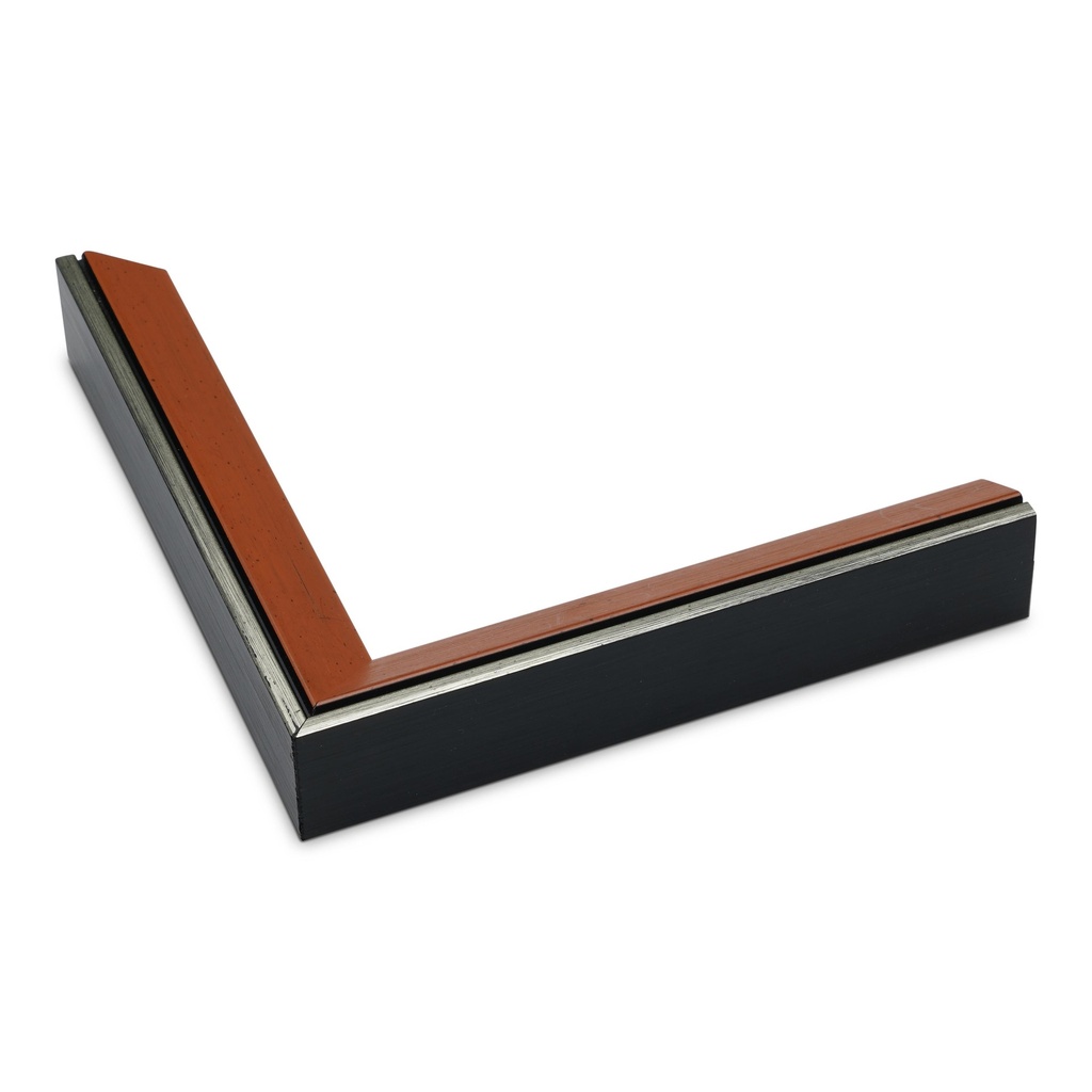 ~DISCONTINUED~ - 3143 - Mahogany w/Silver Lip & Black Side~~~