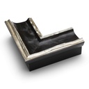 3096 - 2-3/4" SILVER W/ BLACK PANEL