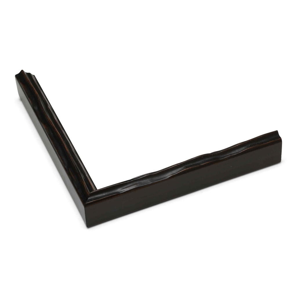 3102 - 5/8" BLACK SCULPTED