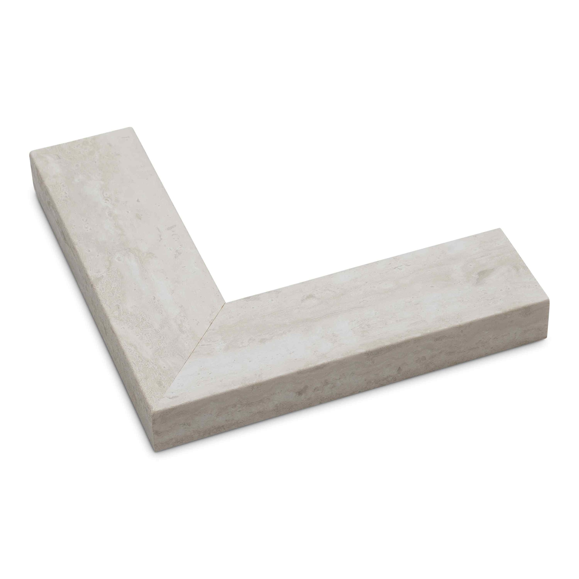 3104 - 1-5/8" WHITE MARBLE