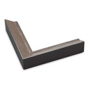 3115 - 1-1/2" SILVER & BROWN