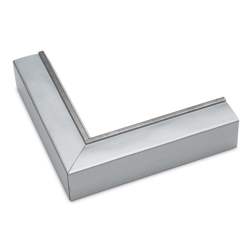 3151 - 1-1/2" HAMMERED SILVER