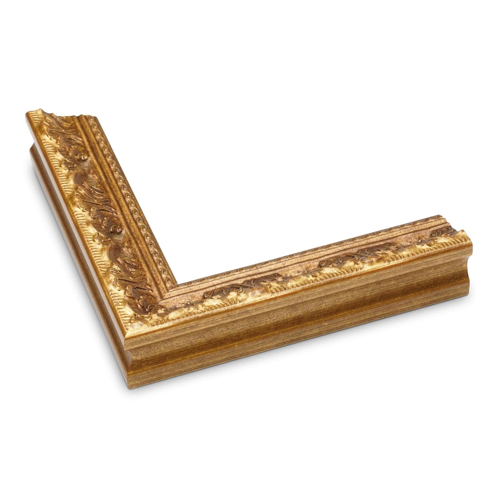 3174 - 1-1/2"  ORNATE GOLD
