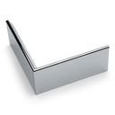 3208 - 1" SILVER MIRROR FINISH