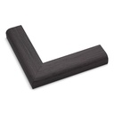 3224 - 1-3/8" DARK GREY ASH VENEER