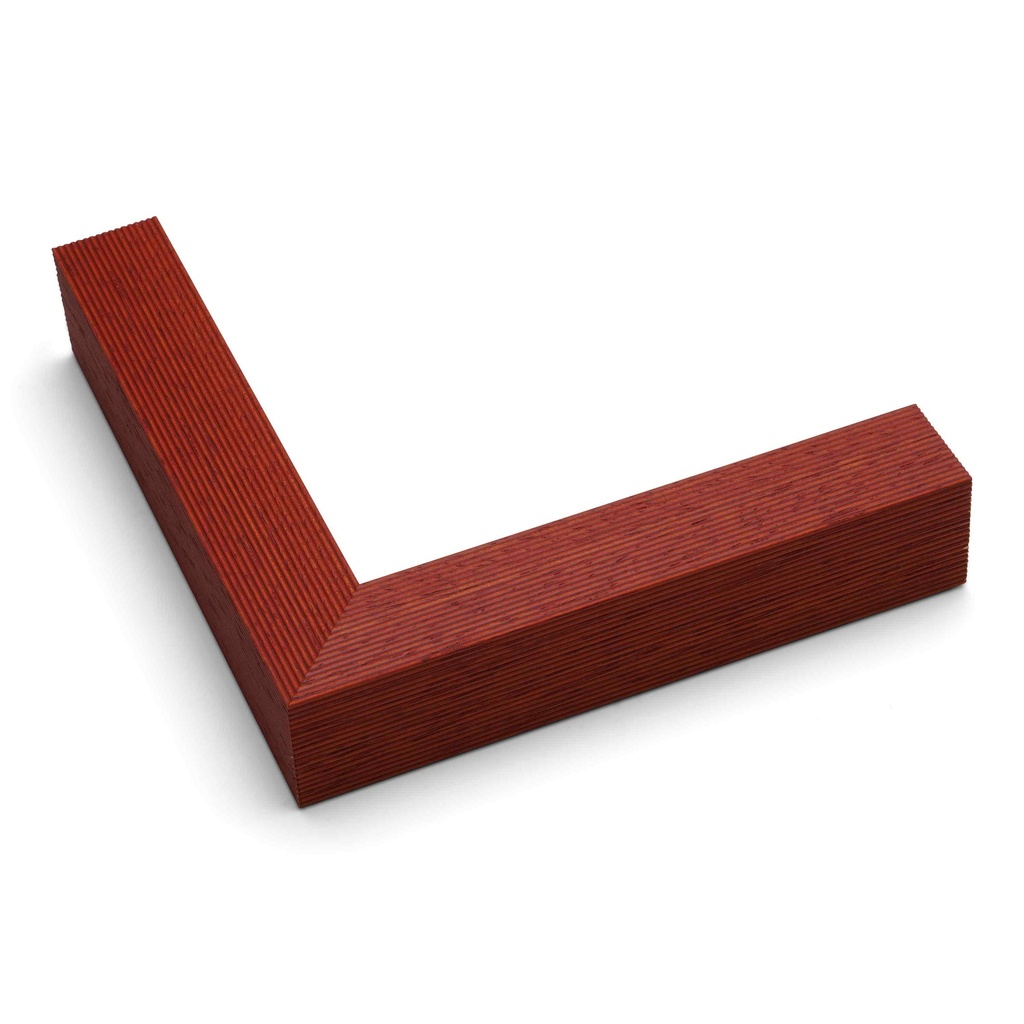 3239 - 1" RED W/ RIDGES