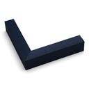 3241 - 1"  BLUE W/RIDGES