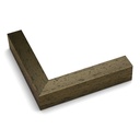 3243 - 1" GOLD W/ RIDGES