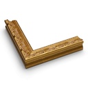 3275 - 1-1/2" PALE GOLD ORNATE