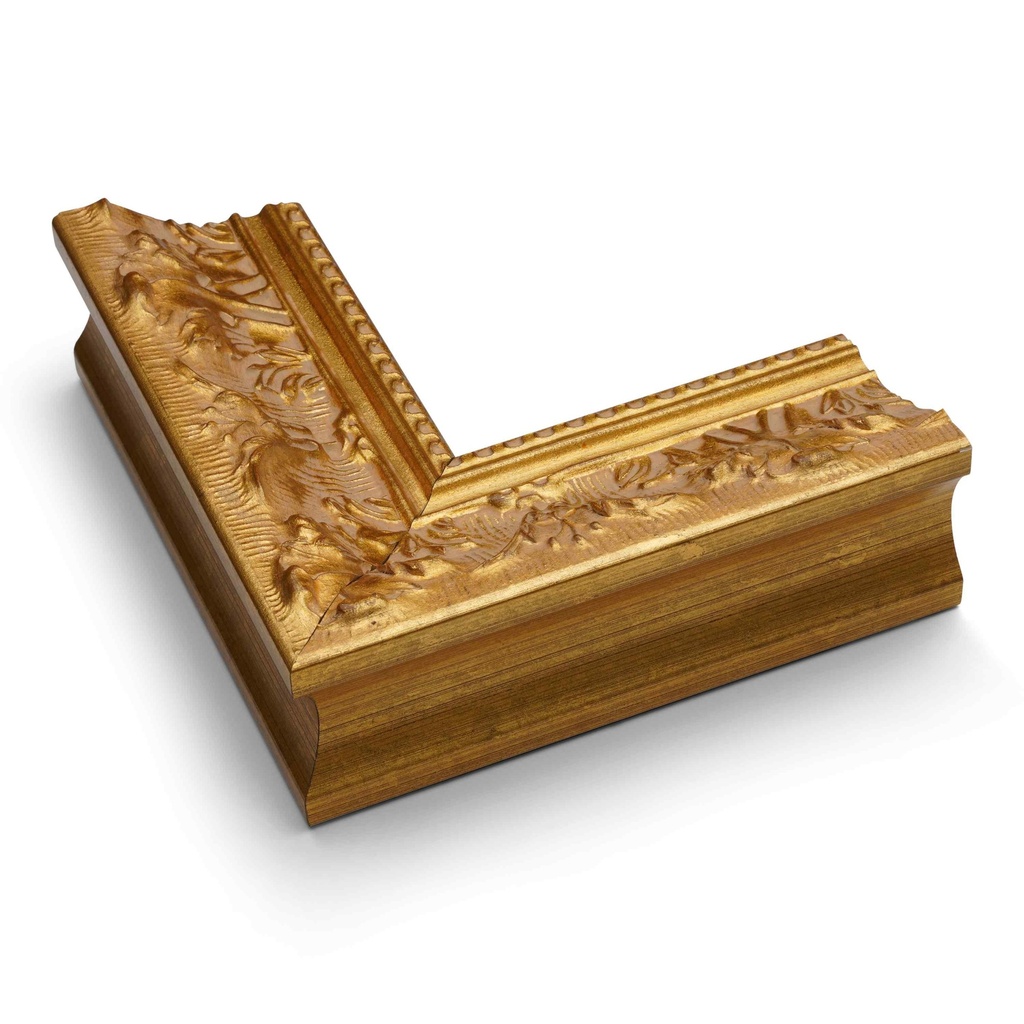 3276 - 2-1/2" PALE GOLD ORNATE