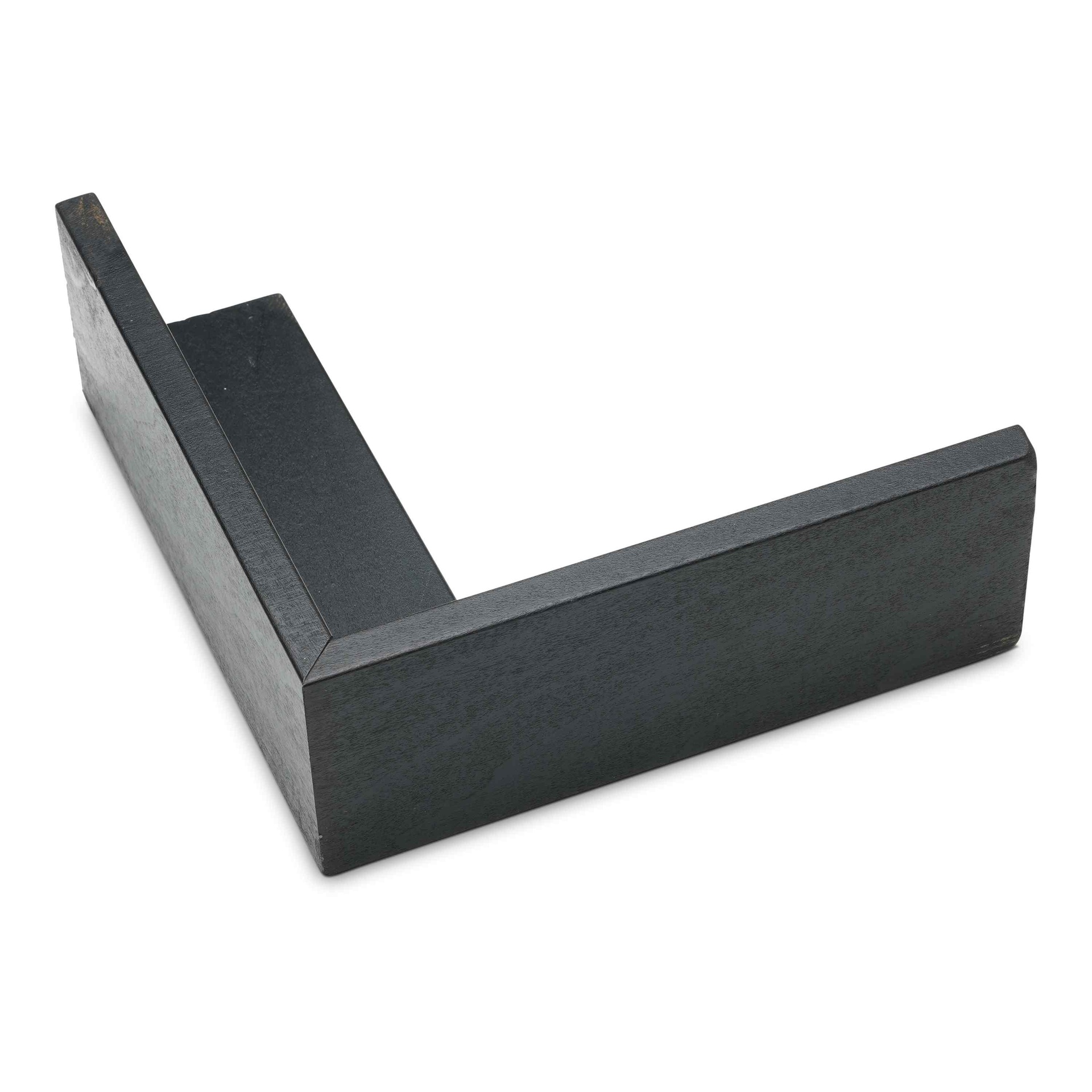 3314 - 1-5/8" Deep Black Woodgrain Floater