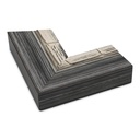 4011 - 3" DARK GREY W/ LIGHT GREY PANEL