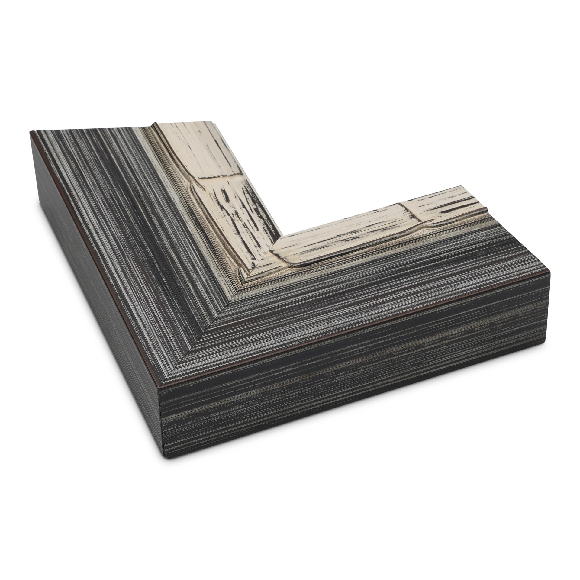 4011 - 3" DARK GREY W/ LIGHT GREY PANEL