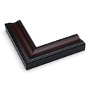 ~CLOSEOUT~ 5031 - 1-5/8" DARK WALNUT W/ BEADS