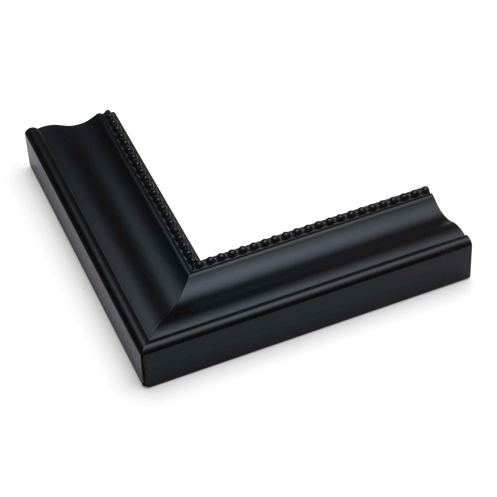 5032 - 1-5/8" BLACK W/ BEADS