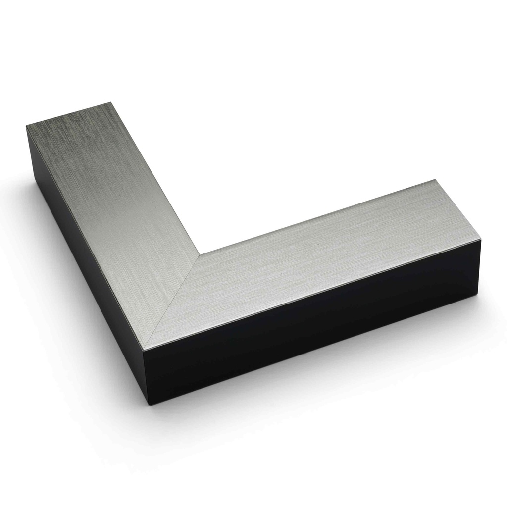 5084 - 1-5/8" SILVER FLAT TOP
