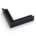 5087 - 1-3/8"  BLACK SCOOP