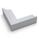 5088 - 2" WHITE SCOOP
