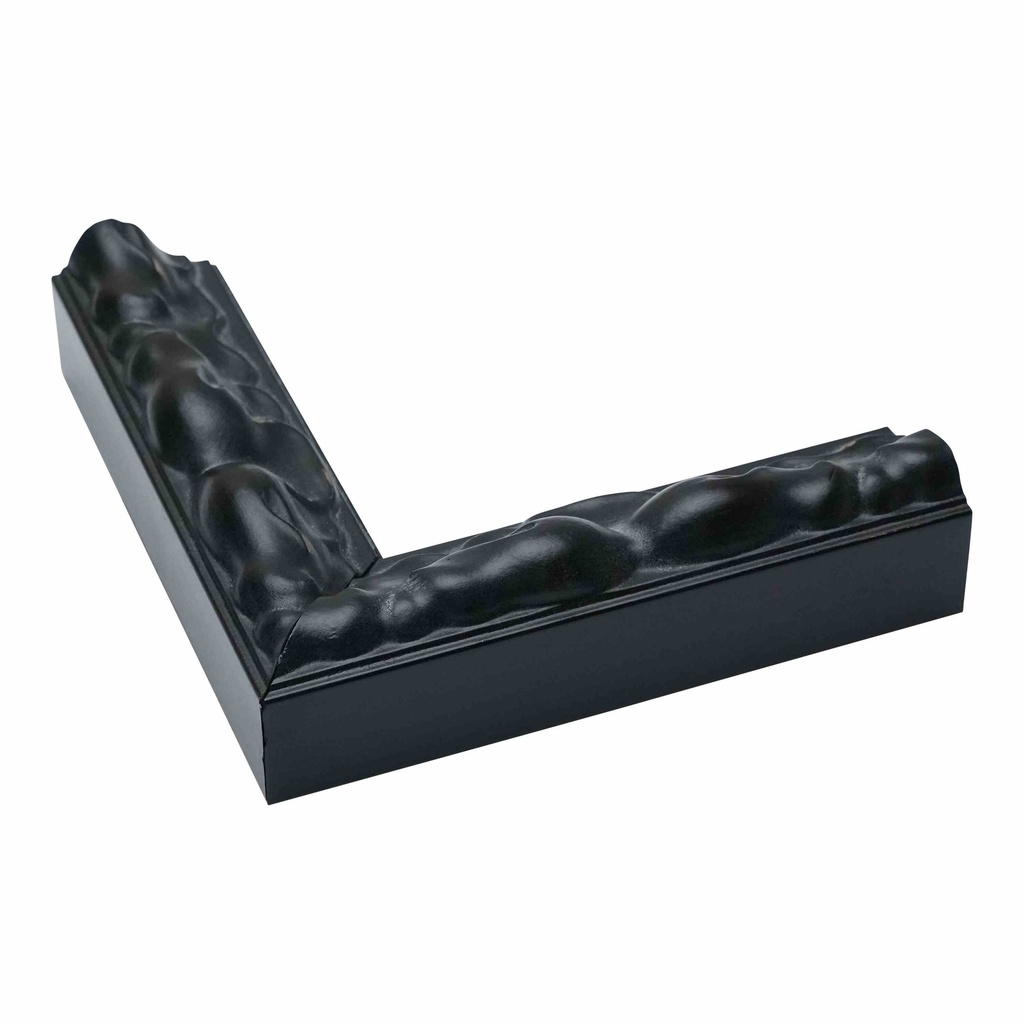 3420 - 1-9/16'' Black Ornate - Baroque