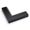 ~CLOSEOUT~ 5118 - 1-3/4" ESPRESSO W/ SILVER LIP