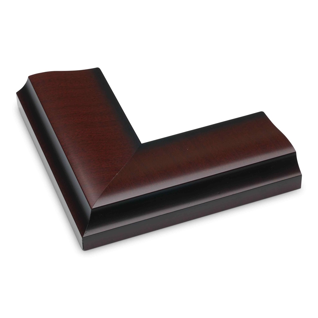 *CLOSEOUT* - 5124 - 2-3/8"  DK.WAL. WOOD GRAIN